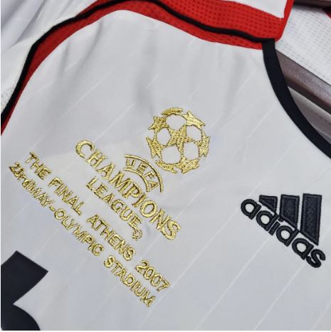 AC MILAN 'KAKA 22' RETRO AWAY KIT CHAMPIONS LEAGUE FINAL 2007