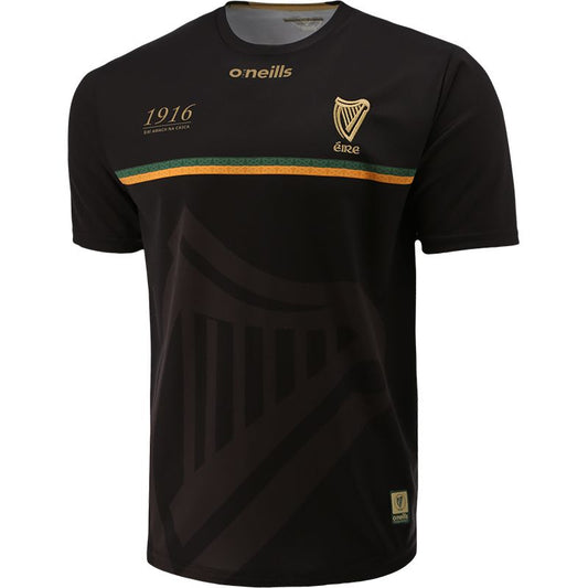 1916 COMMEMORATION GAA JERSEY BLACK