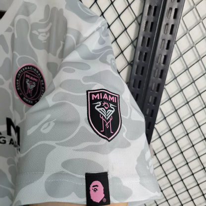 BAPE X INTER MIAMI CF COLLAB WHITE/GREY KIT 23/24