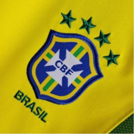 BRAZIL 'R9' 2002 WORLD CUP RETRO HOME KIT