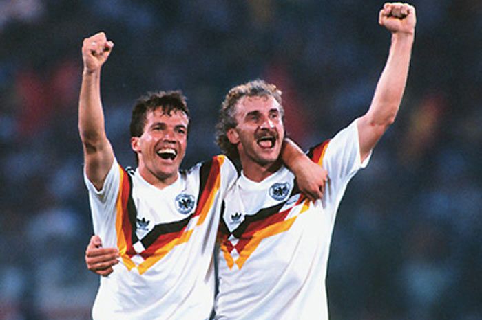 GERMANY ADIDAS ORIGINALS RETRO HOME KIT ITALIA '90