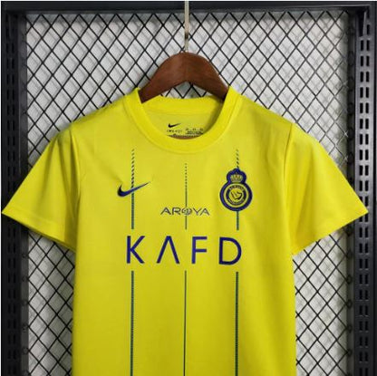 AL NASSR FC KIDS HOME KIT 23/24