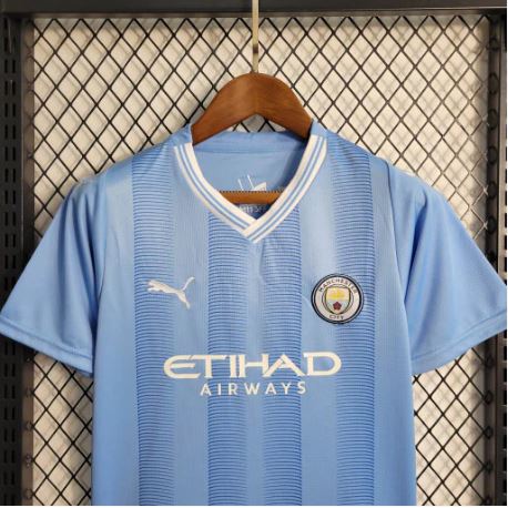 MANCHESTER CITY KIDS HOME KIT 23/24