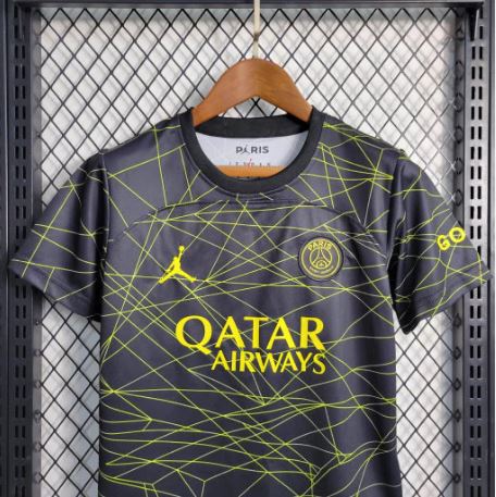 PSG X JORDAN ALTERNATIVE KIDS THIRD KIT 23/24