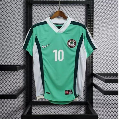 NIGERIA 'OKOCHA 10' RETRO HOME KIT 1998