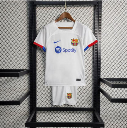 BARCELONA KIDS AWAY KIT 23/24