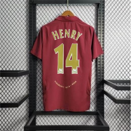 ARSENAL 'HENRY 14' RETRO HOME KIT 05/06