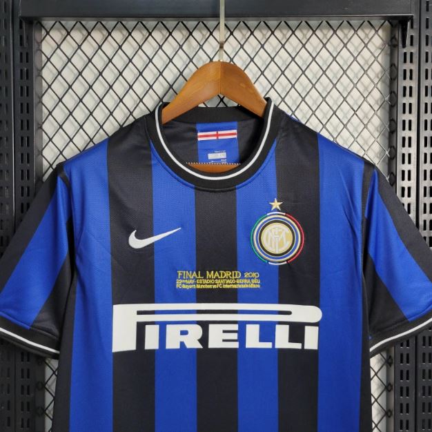 INTER MILAN RETRO HOME KIT CHAMPIONS LEAGUE FINAL 2010