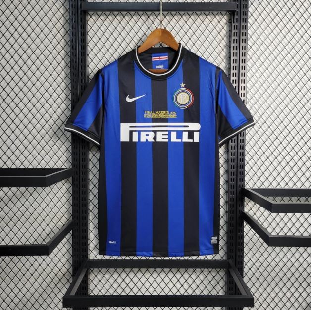 INTER MILAN RETRO HOME KIT CHAMPIONS LEAGUE FINAL 2010