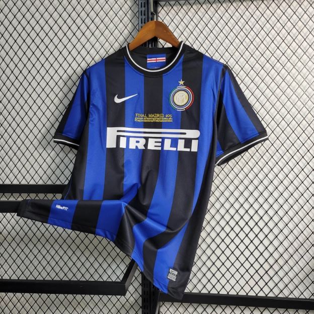 INTER MILAN RETRO HOME KIT CHAMPIONS LEAGUE FINAL 2010