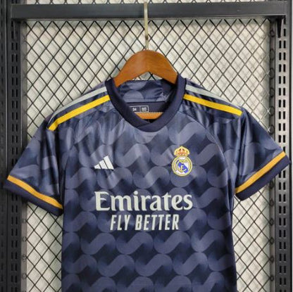 REAL MADRID KIDS AWAY KIT 23/24