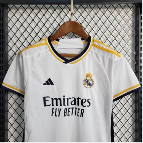 REAL MADRID KIDS HOME KIT 23/24