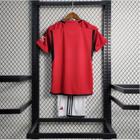 MANCHESTER UNITED KIDS HOME KIT 23/24