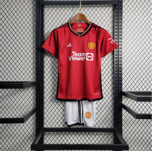 MANCHESTER UNITED KIDS HOME KIT 23/24