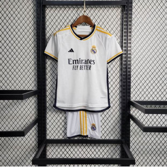 REAL MADRID KIDS HOME KIT 23/24