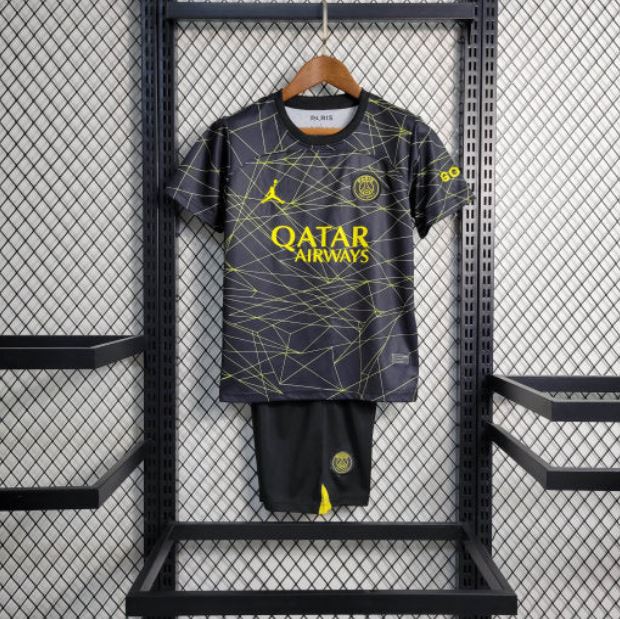 PSG X JORDAN ALTERNATIVE KIDS THIRD KIT 23/24