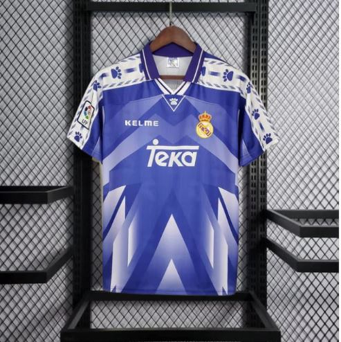 REAL MADRID RETRO AWAY KIT 96/97