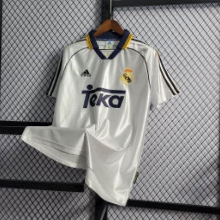 REAL MADRID RETRO HOME KIT 98/00