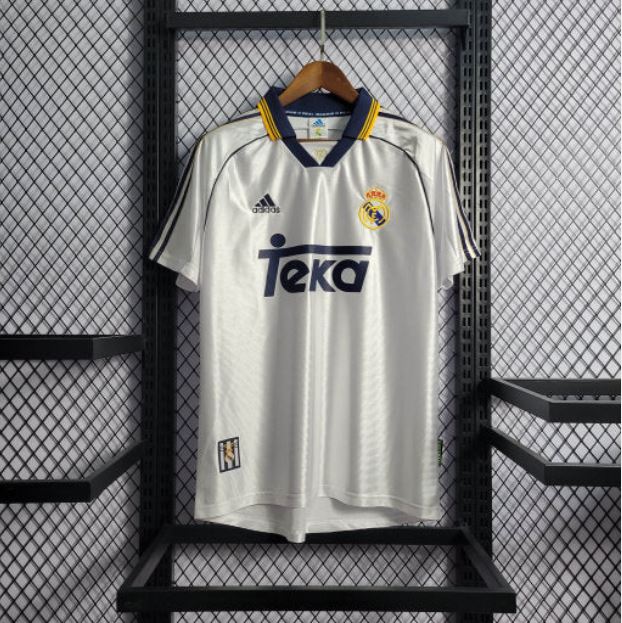 REAL MADRID RETRO HOME KIT 98/00