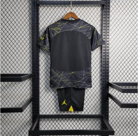 PSG X JORDAN ALTERNATIVE KIDS THIRD KIT 23/24