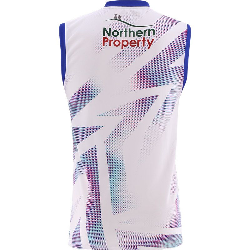 ANTRIM GAA TRAINING VEST WHITE