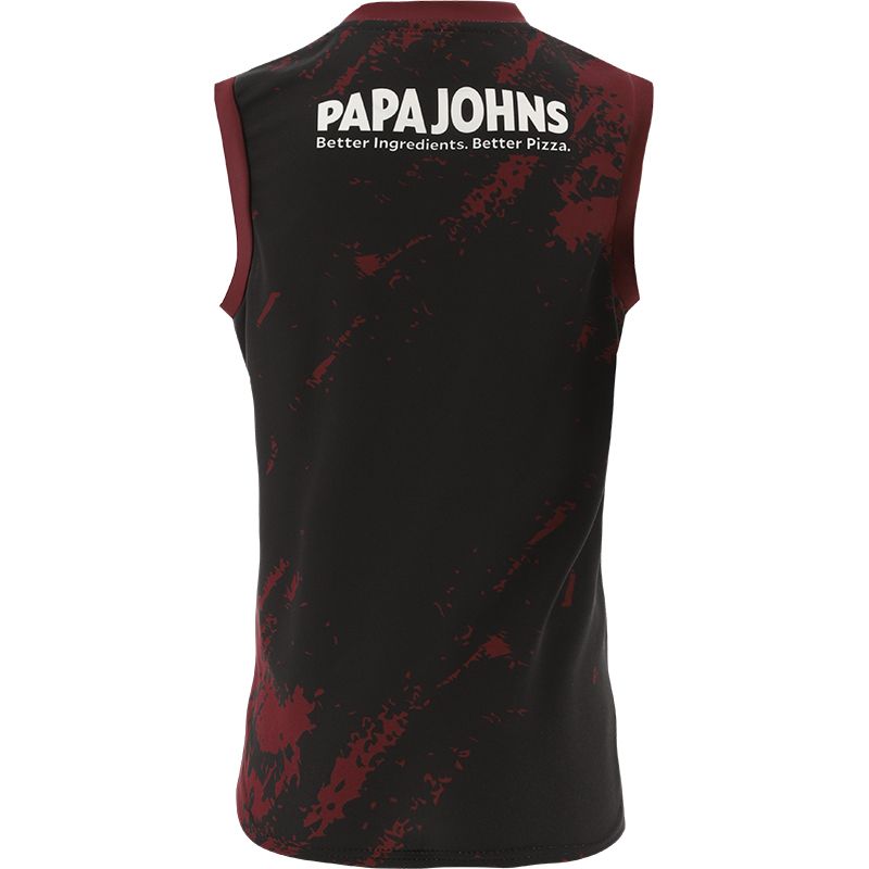 GALWAY GAA TRAINING VEST BLACK/MAROON