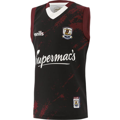 GALWAY GAA TRAINING VEST BLACK/MAROON