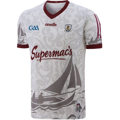 GALWAY GAA ALTERNATE WHITE JERSEY