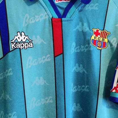 BARCELONA 'R9' AWAY KIT 96/97