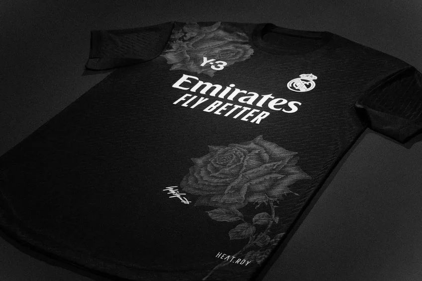 REAL MADRID X Y3 COLLAB BLACK ROSE SPECIAL EDITION KIT